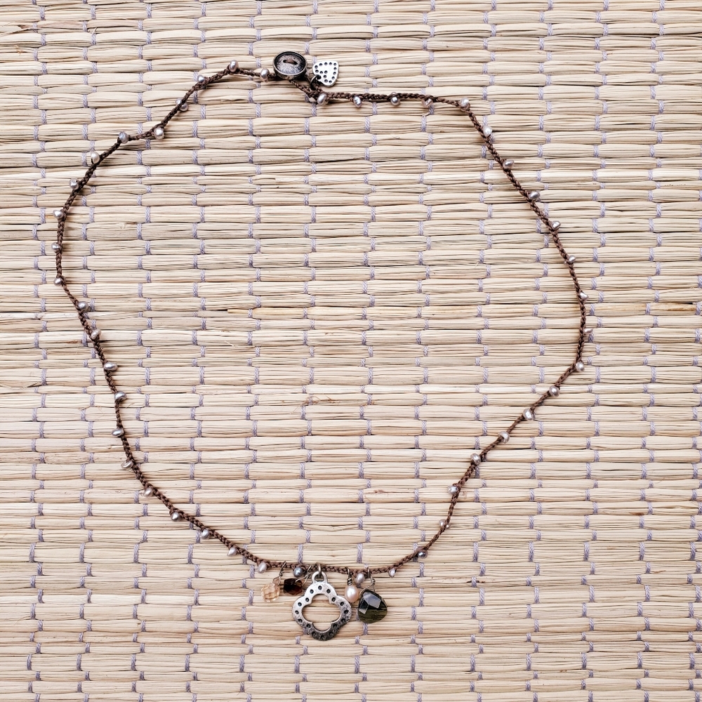 Braided Beaded Necklace